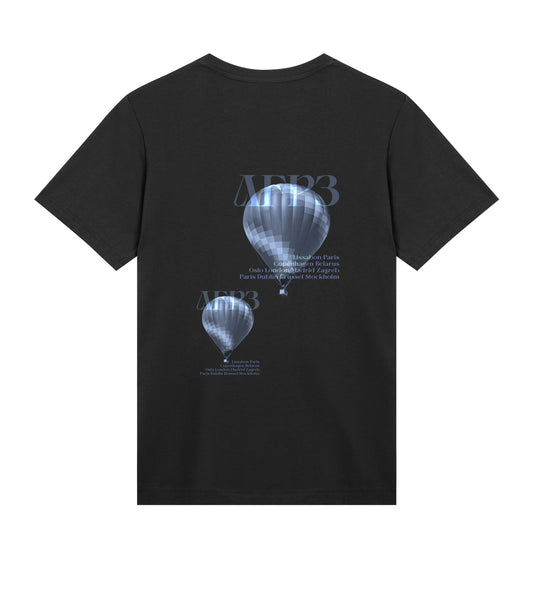 T - shirt "luftballoon" black - AFP3